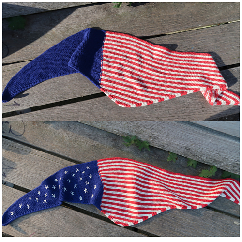 Stars and Stripes scarf
