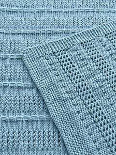 Front and back view of the blanket