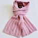 Line Me Up Scarf pattern