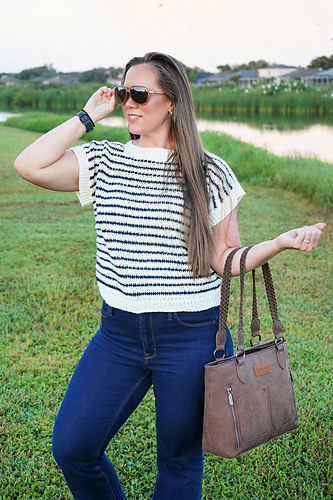 Peyton Short Sleeved Sweater