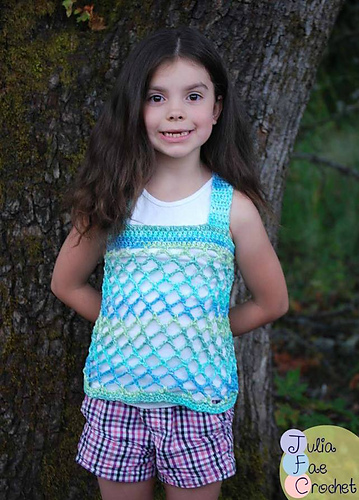 Children's Summer Lovin' Racerback Tank Top photo 4