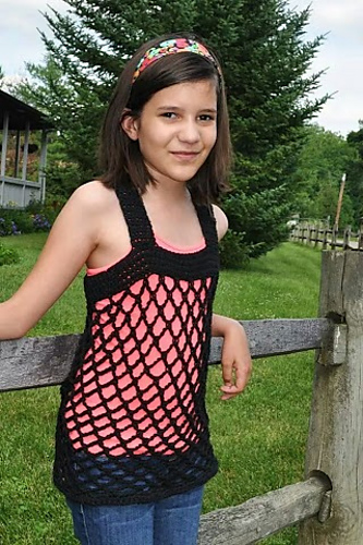 Children's Summer Lovin' Racerback Tank Top photo 2