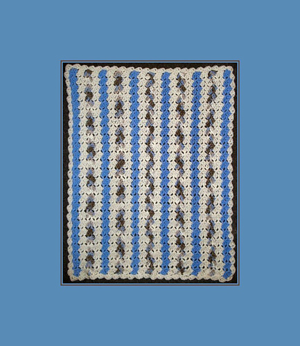 Quick Stripes Baby Afghan photo 1