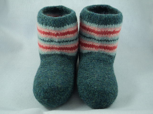felted booties