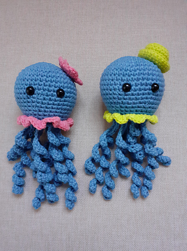 Amigurumi blekksprut - byMonkeycrafts