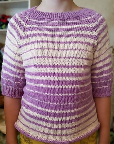 Tričko Lavender & Cream