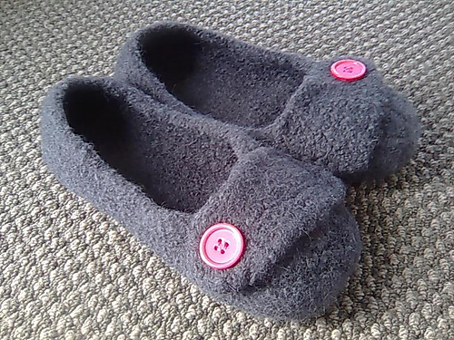 French Press Felted Slippers 다른 모습 2