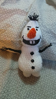 ravelry olaf from frozen pattern by caroline davis