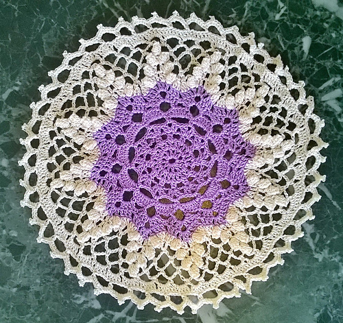 Japanese gentian Doily photo 3