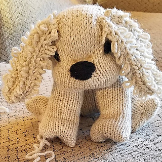 cocker spaniel knitting pattern