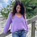 Sweater Lavendel pattern
