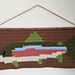 Rainbow Shout a Rainbow Trout Tapestry pattern 