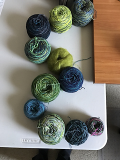 Section 1 color order bottom to top and Section 7 color order top to bottom
