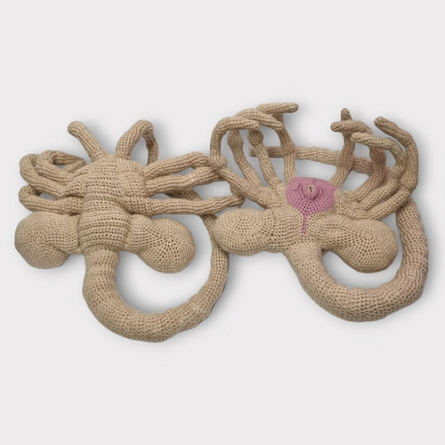 Ravelry Facehugger pattern by James Hemsley