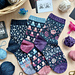 Sci-Fi Doodle (Socks) pattern 