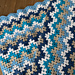 Granny Chevron Baby Blanket pattern 