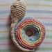 Doughnut Buddy Snail pattern