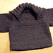 finished baby sweater 006