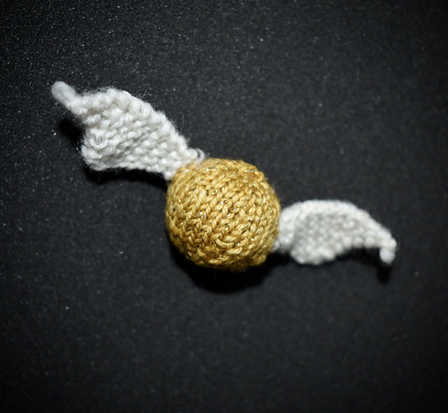 Snitch Pattern Alpha Ravelry: Tiny Snitch pattern by Lalíe Roque
