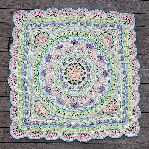 Ravelry Carnival Of Flowers CAL pattern by Buttonnose Crochet