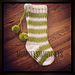 Ribbon Candy Christmas Stocking pattern 