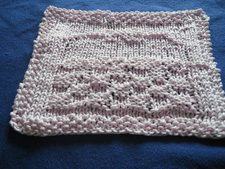 easter dishcloth