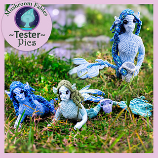 Tester pictures by @Nim_Saki_Designs © Mushroom Fables Crochet
