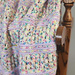 Birthday Cake Baby Blanket pattern 