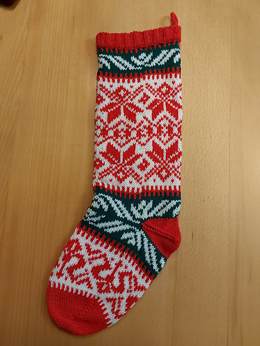 Tomte - Christmas Stocking 2019 - MyKnottyNeedles