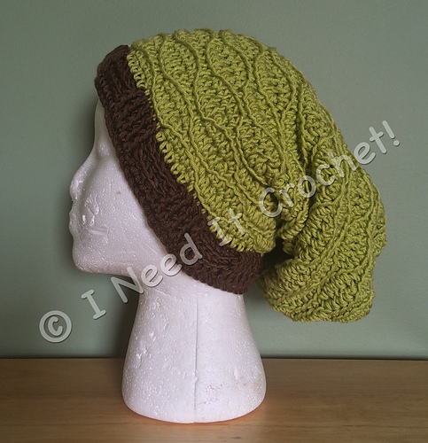 Wave Stitch Slouch Hat photo 4