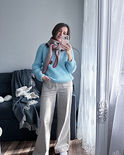 Terrain Sweater + Contour Scarf