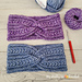 Stella Twist Headband pattern 