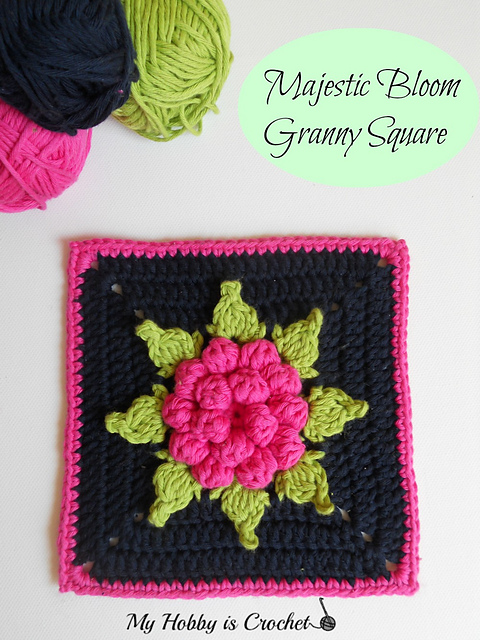 Majestic Bloom Granny Square