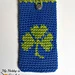 Shamrock Phone Cozy pattern 