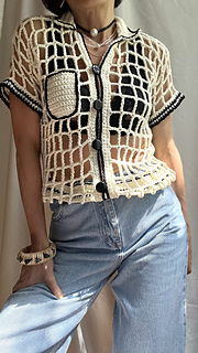 Ravelry: Summer Grid pattern by Elvira Nurtdinova