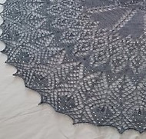 A Winter's Day Shawl