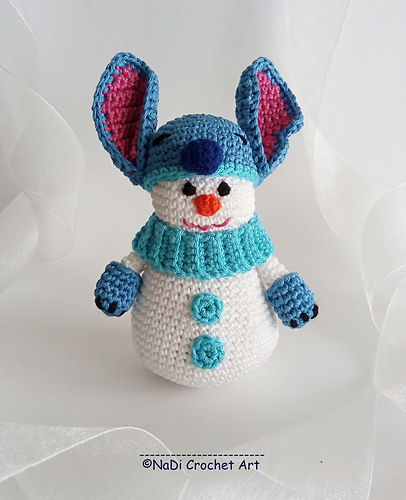 Stitch Snømann - Nadi Steiner