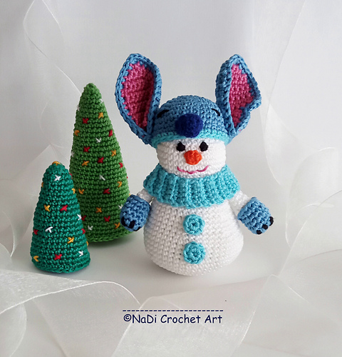 Stitch Snømann - Nadi Steiner