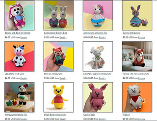 Find more animal  patterns on my shop 