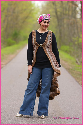 Vår Sol Mandala Vest - YARNutopia