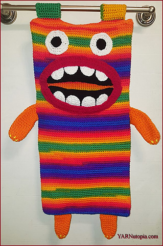 Munching Monster Laundry Bag photo 3