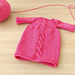 Dress for doll 12" pattern 