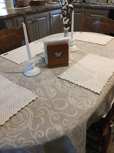 Linen Knit Stitch Placemat photo 3