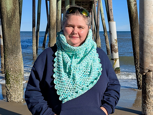 Horizon Tunisian Shawl