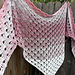 Cherry Cream Shawl pattern 