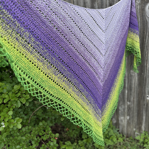 Lavender Shawl