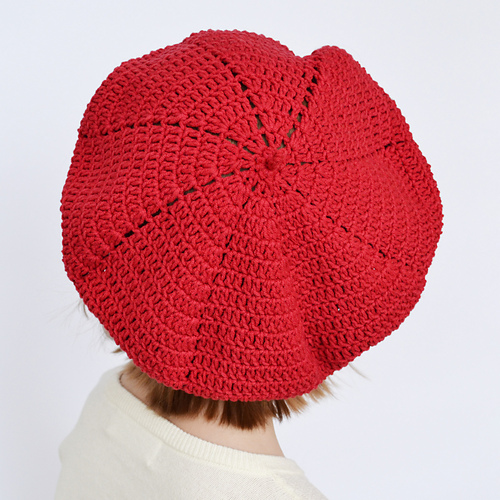 Ravelry Easy French Beret Hat pattern by Natalie Lviv