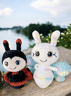 with Lucky the Ladybug