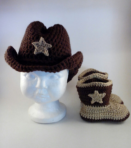 Cowboy Hat and Boots Set 다른 모습 3