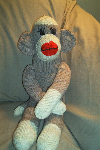 Sockless Sock Monkey photo 1